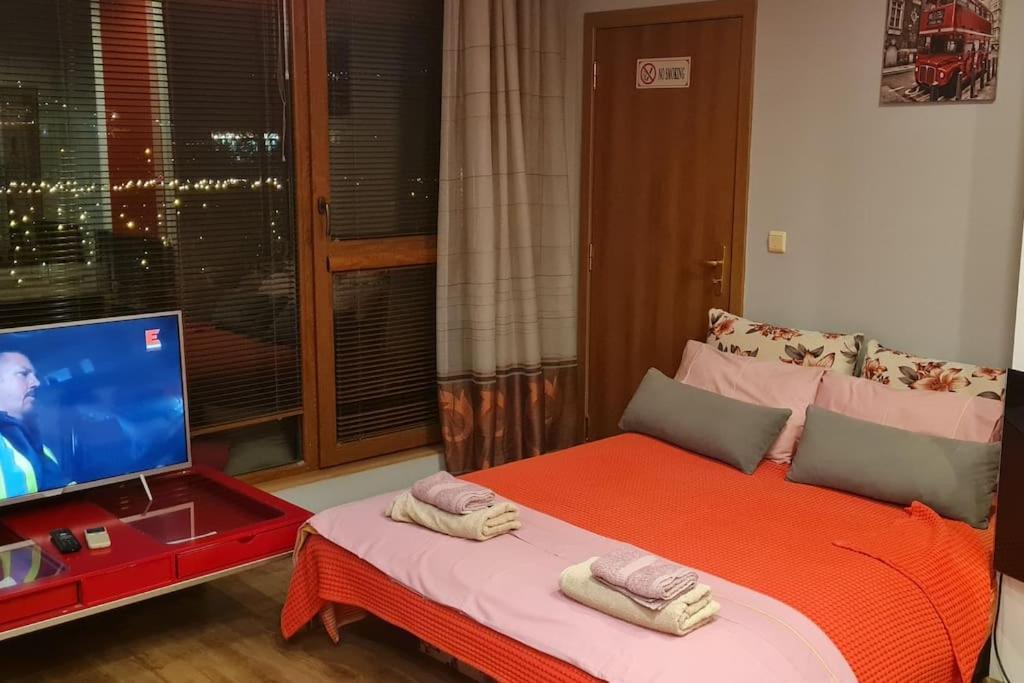 Unique Studio- Great Balcony And View! Parking Possibility! ヴェリコ・タルノヴォ エクステリア 写真